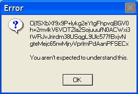 computer error message
